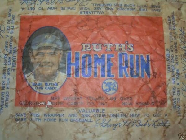 Babe Ruth Home Run Candy